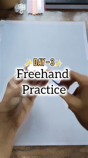 The_N_arts on Instagram: "✨✏️Day - 3 - Freehand practice ✨ Learn about 2d and 3d shapes, gesture practice ✏️ #drawing #tutorial #freehanddrawing #sketching #shading #beginner #arttutorial"
