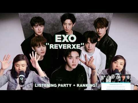 EXO "REVERXE" Album Listening Party + Ranking the songs!