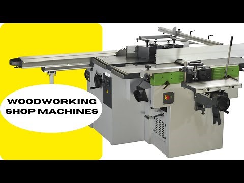 Woodworking Shop Machines : 10 Ultimate Machines for Your Woodworking Workshop