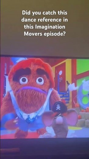 A dance reference in this Imagination Movers episode