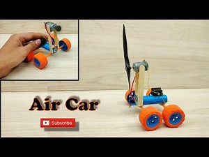 How to make Simple car Fan powered car