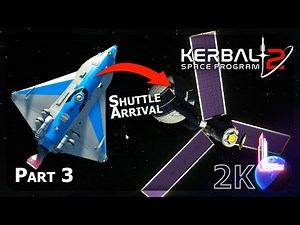 Using RCS Controls to DOCK a SHUTTLE | Kerbal Space Program 2 | Part 3