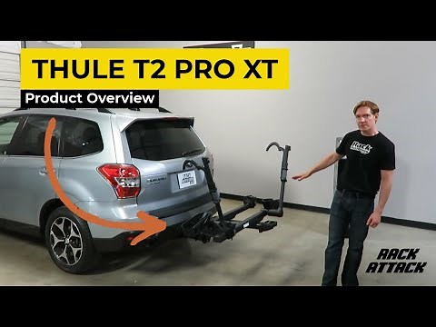 Thule T2 Pro XT Platform Hitch Mount Bike Rack Demonstration - 9034XT
