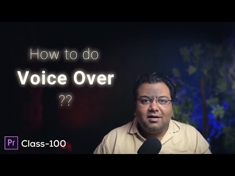 Voice Over on your edits in premiere pro | Life in Layers | Class-105