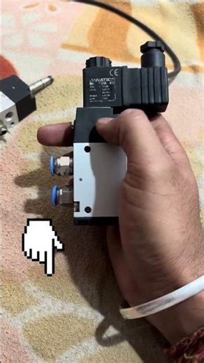 How This Pneumatic SOV Works? 😳 #instrumentation #processcontrol #automation #solenoidvalve #shorts