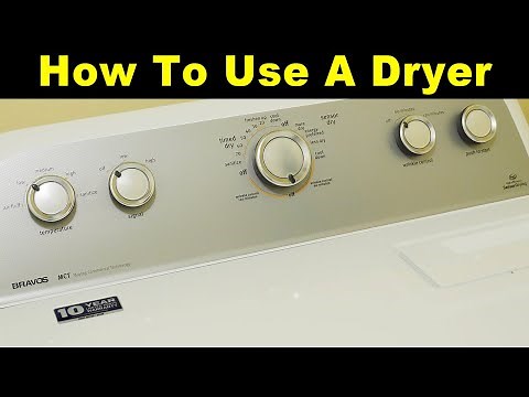 How To Use A Dryer