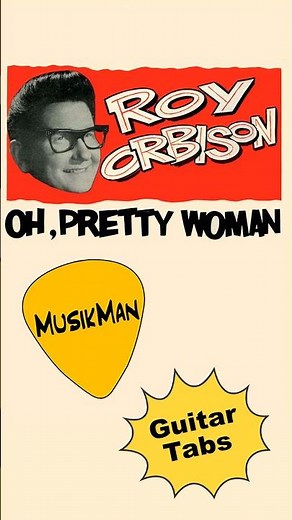 Oh, Pretty Woman 😎 – Roy Orbison / Guitar Riff / MusikMan