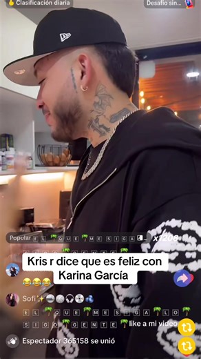 Kris R y Karina García: El Live que Revela su Amor