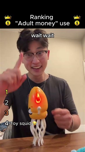 Ranking use of adult money💰😭