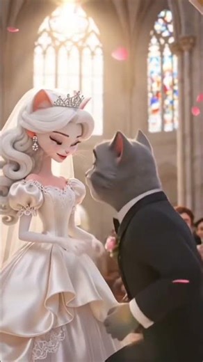 #“When Cats Get Married 😻💍 | The Cutest AI Wedding Ever!”#