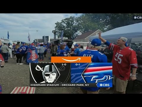 NFL on CBS intro 2023 | LV@BUF | Week 2