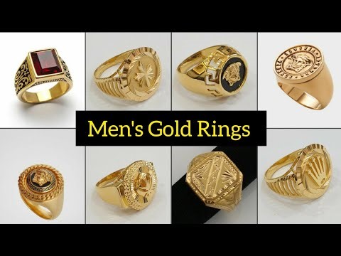 Men's Gold Rings Designs || Men gold ring 2024