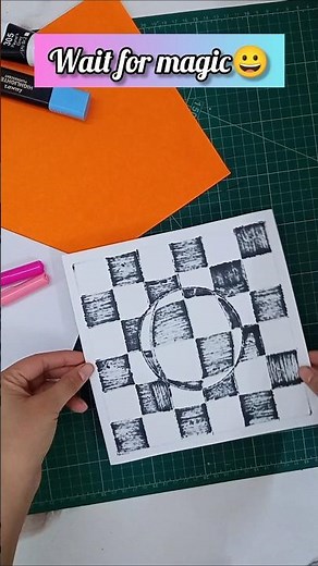 All you need black marker😊 🖤⚪3D Ball Art on Paper | Illusion Easy Black Shade