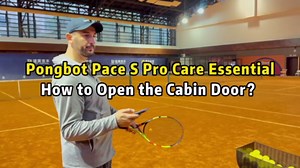 PONGBOT Tennis Ball Machine, APP and Remote Control, Custom Drills, 150 Ball Capacity, Max 80mph,8+ Hours of Endurance, Dual Motor for Topspin and Backspin, PACE S