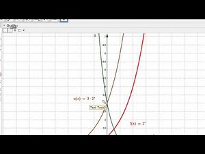 Exponentialfunktionen || Grafische Betrachtung ★ Veränderung der Parameter - Übung 2