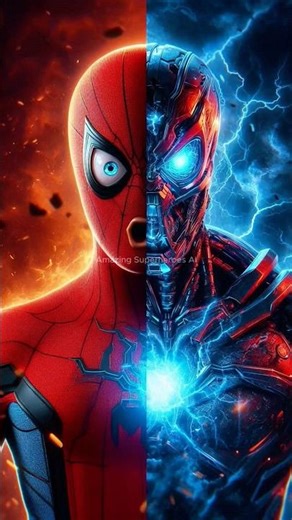 SPIDER-MAN TURNS INTO A TRANSFORMERS TITAN!! ⚡🤖🕷 Spiderman vs Transformers #spiderman #transformers