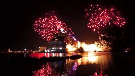 «Disney Destiny»: Neues Meyer-Kreuzfahrtschiff auf dem Weg Richtung Nordsee