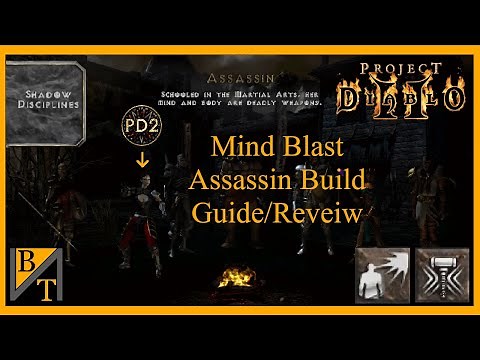 Mind Blast Assassin Build Guide (Project Diablo 2)