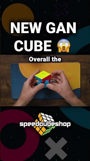 I hurt my thumb AGAIN 😡 | GAN Swift Block 355S 3x3 Magnetic #speedcubeshop #cubing #speedcube