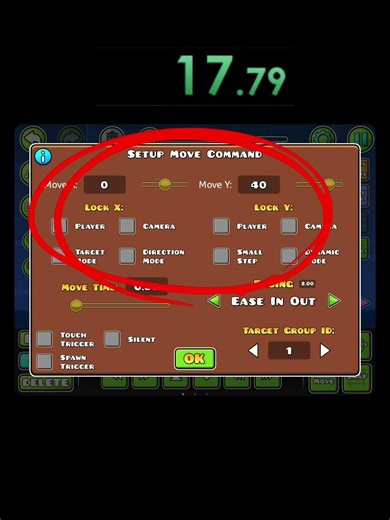 How to use the move trigger in GD #gd￼