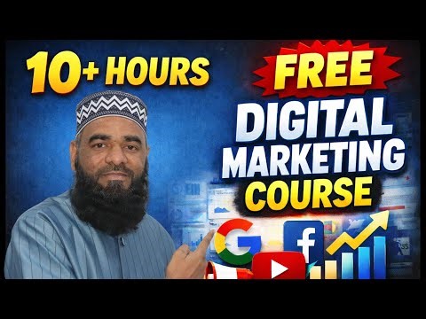 10+ Hours FREE Digital Marketing Course 2026 🔥 Learn Skills That Make Money