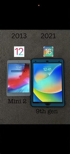 iPad Mini 2 vs iPad 9 versions #tech #apple