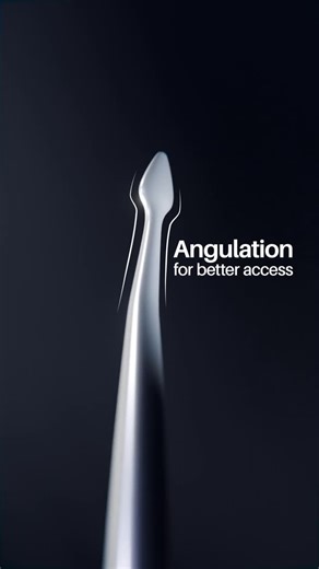 VeeCare Dental | Designed with Dentists on Instagram: "Precision, extended. The LongShank Angulated Luxator is designed with an extended, angulated profile to improve reach and access, while maintaining balance and control in hand. Thoughtful geometry. Purposeful length. Part of the VeeCare 2026 Collection."