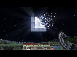 Blowing Up THE MOON In Minecraft!