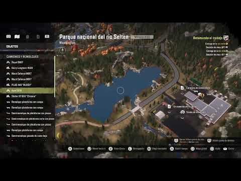 "😮💥 No puede creer esto en Washington \nSNOW RUNNER 🔥"