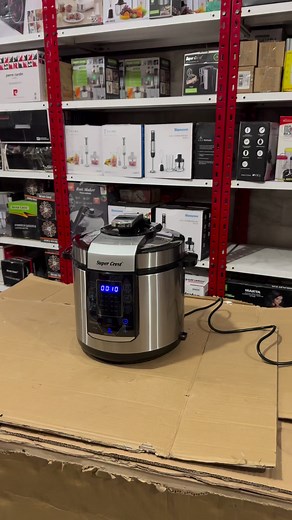 Imported Super Crest Digital Electric Pressure Cooker with 1 Year Warranty #fyp #cookingathome #homeappliances | Warsak Imported Collection