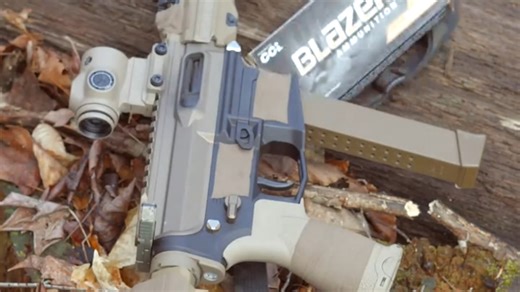 AERO Precision EPC-9冲锋枪实弹射击