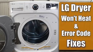 LG dryer not heating - how to test and fix
