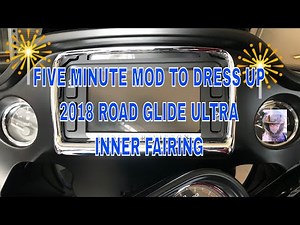 How To Install Road Glide Fairing Trim