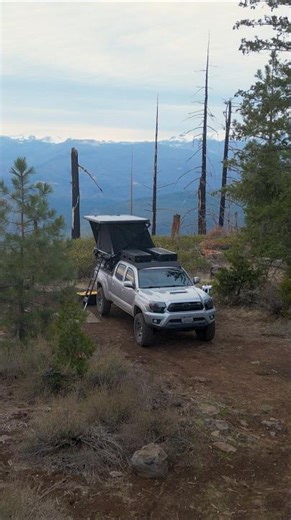 Central Oregon's BEST Mountain View Camp Spot!! #oregon #camping #overlanding #centraloregon #pnw