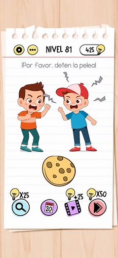 Brain Test | Nivel 81 - ¡Por favor, detén la pelea!