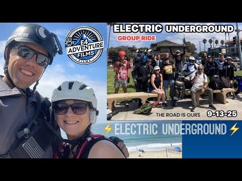 E4AF Rides PEV’s with Electric Underground Again! ⚡️