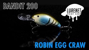 55 reactions · 6 comments | Robin Egg Craw, available in limited quantities, only from Lurenet, captures crawfish tones that many craw patterns miss! https://www.lurenet.com/bandit-200-series-robin-egg-craw | Bandit Lures | Facebook
