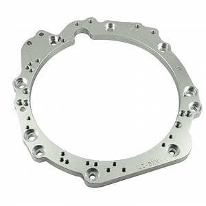 [Hot Item] CNC Machined Aircraft 6061-T6 Billet Aluminum Cylinder Engine Gearbox Adapter Plate for Automotive Spare Part