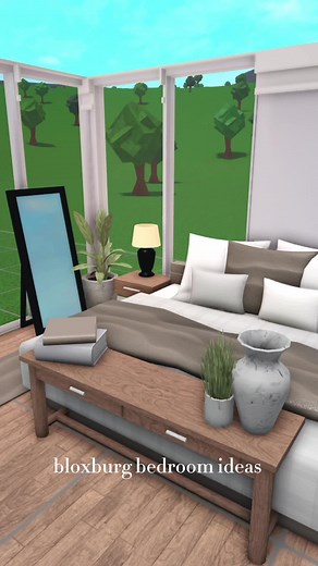 bloxburg bedroom idea | #bloxburg #welcometobloxburg #bloxburgbuild #fyp #viral #foryoupage #trending #custombuild #bedroom #bloxburgbedroomideas