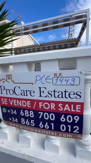 🇳🇱👉La Torreta Torrevieja, deze charmante bungalow €105.000,- wacht op een nieuwe eigenaar. In de advertentie vindt u tevens een video. Exclusief met ProCare Estates. 👉Boek uw bezichtiging nu met ons! Whats app: 34 688 700 609 🇬🇧 👉La Torreta Torrevieja, this charming bungalow for €105,000 awaits a new owner. The listing also includes a video. Exclusively with ProCare Estates. 👉Book your viewing now! What’s app: 34 688 700 609 https://procareestates.com/property/23781/bungalow-torreta-with