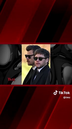 The members of #OneDirection came together today to say their goodbyes to their former band mate #LiamPayne❤️The cast of #TMZonTV recap the solemn reunion. #RIP