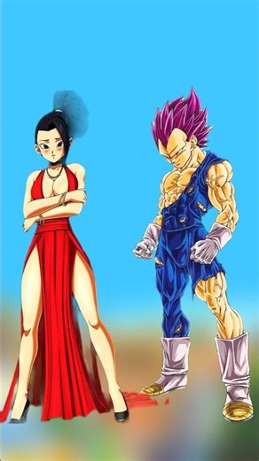 Vegeta Ultra Ego Vs Kefla 💖♾️ #dragonballsuper #goku #shorts
