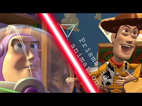 "Buzz, look an alien!" | Prisma 3d animation