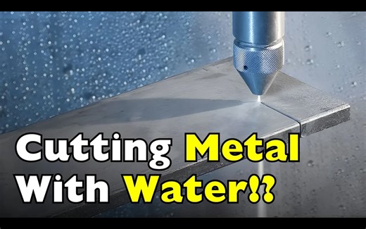 [中配]如何利用水刀切割钢材？ - History of Simple Things