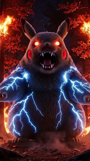 Cute Pikachu Turns Into EVIL Pikachu ⚡🔥 | Realistic Transformation