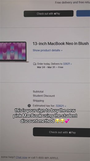 Tutorial is Pinned on my profile 💗 #macbookneo #macbook #studentdiscount #girlssupportgirls #fyp