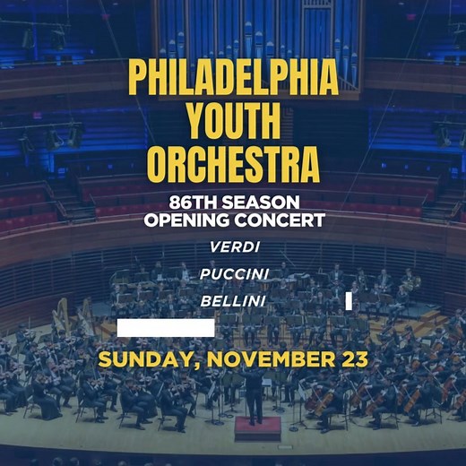 An afternoon of unforgettable symphonic sound. Verdi, Puccini, Bellini, and Respighi’s Pines of Rome performed by the region’s most talented young musicians. ✨ Don’t miss the opening of PYO’s 86th season. | PYO Music Institute
