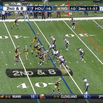 86K views · 2K reactions | Sept. 25, 2011: Jimmy Graham shows out v. the Texans with 4 catches, 100 yards, 1 TD, & 1 mean hurdle.  #NOvsHOU at Noon on FOX | New Orleans Saints | Facebook