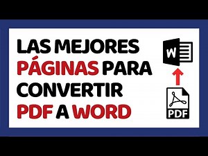 Best Pages to Convert PDF to Word