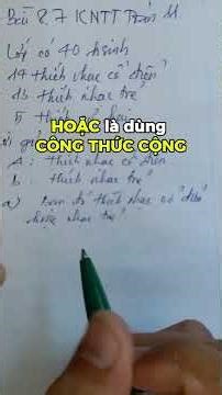 90% học sinh sai bài này vì quên 1 bước! | Bài 8.7 Toán 11 KNTT
